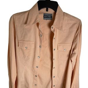Vintage Women’s Western Pearl Snap Shirt Authentic Rockies Jeanswear Large